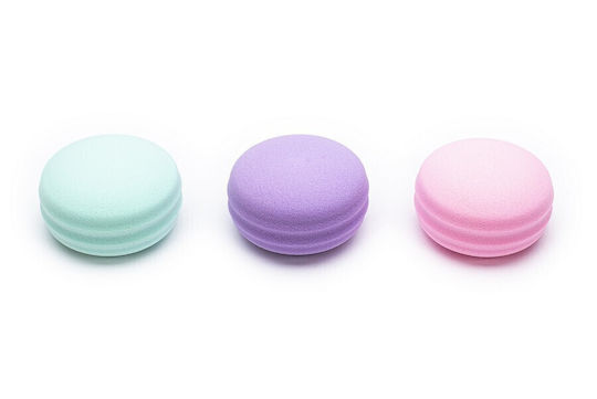 Tri-Coastal Design Σετ με Σφουγγαράκια Μακιγιάζ για Foundation Macarons 3τμχ