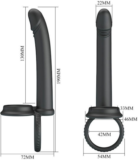 Aph Cock Ring Extension Cock Double Penetration Bi-210332
