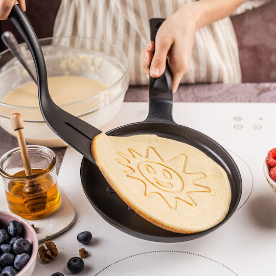 Klausberg Pan for Pancakes made of Aluminum with Non-Stick Coating 18cm
