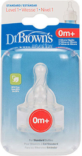 Dr. Brown's Tetine din Silicon 2buc