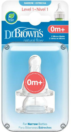 Dr. Brown's Tetine din Silicon 2buc