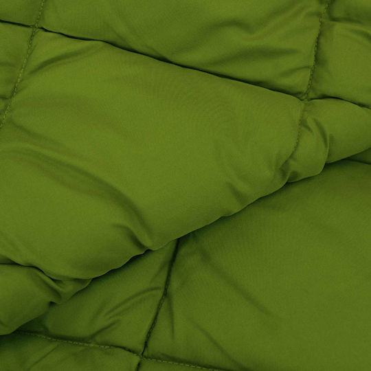 vidaXL Duvet Cover Queen 220x240 Green