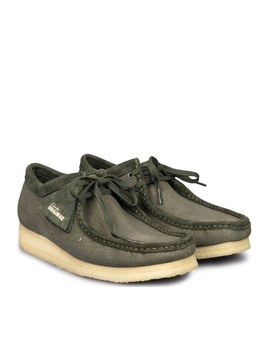 Wallabee Men's Moccasins Green