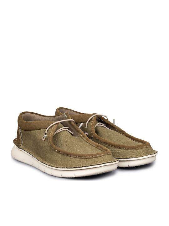 Colehill Easy Men's Boat Shoes Olive