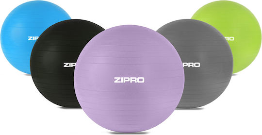 Zipro Μπάλα Pilates 65cm , 1.11kg σε Μωβ Χρώμα