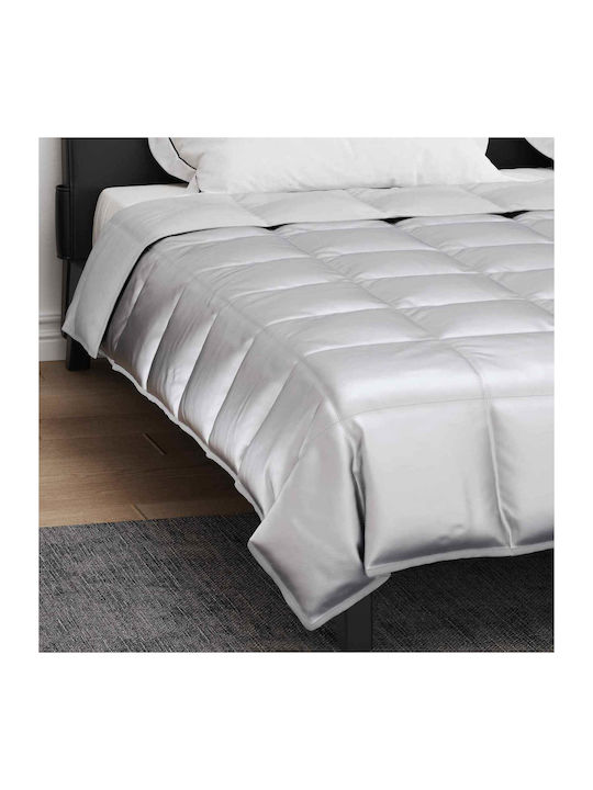 vidaXL Husă de Pilotă Dublă 200x240 Silver
