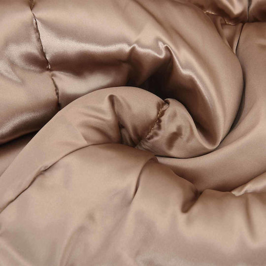 vidaXL Duvet Cover Double 200x155 Gold