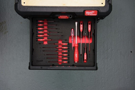 Milwaukee Tool Tray with 17 Tools