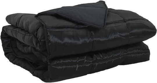 vidaXL Одеяло Диван 140x200см. Черно