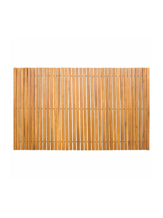 vidaXL Bath Mat Wooden 42025253 Coffee 100x60cm