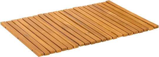 vidaXL Bath Mat Wooden 42025251 Coffee 60x40cm