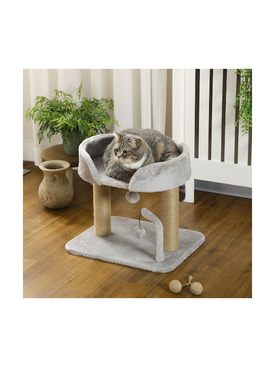 Pawhut Kratzbaum Katzenbäume Gray 48x38x42cm