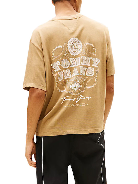 Tommy Hilfiger T-Shirt Brown-white Tommy Hilfiger T-Shirt Brown-white