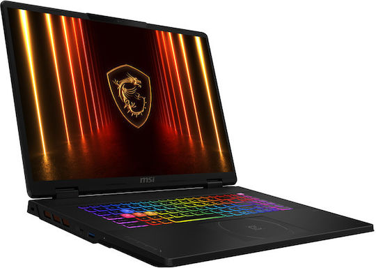 MSI Crosshair A18 HX 18" IPS OLED QHD+ (Ryzen 9-8940HX/32GB/1.0TB SSD/GeForce RTX 5070/No OS) (International English Keyboard)