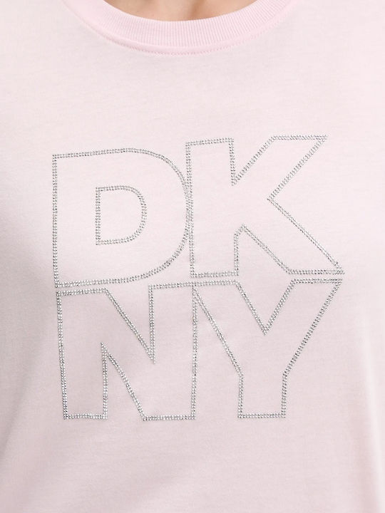 Women's Blouse Short Sleeve Pink