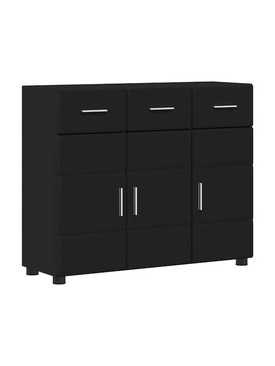 Bufet Negru 88.5x30.5x73cm