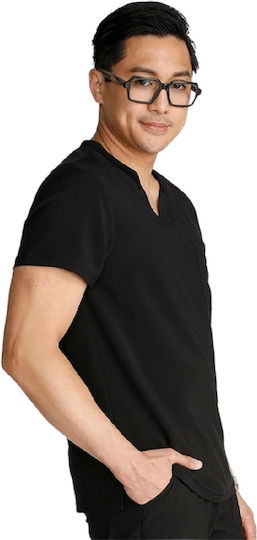 Cherokee Men's Black Medical Blouse