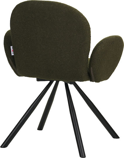 Armchair Dining Room Garzele 68x66x82.5cm Green Armchair Dining Room Garzele 68x66x82.5cm Green