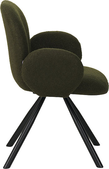 Garzele Dining Armchair Green 68x66x82.5 cm