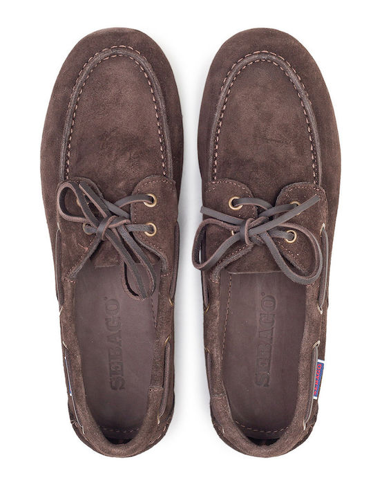 Γυναικεία Boat Shoes σε Καφέ Χρώμα