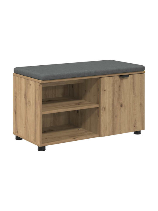 Eingangsmöbel mit Bank Artisan Oak 80x38x46cm