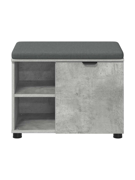 Eingangsmöbel mit Bank Gray 60x38x46cm