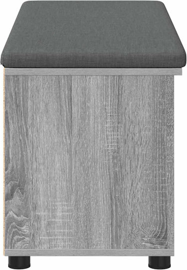 Eingangsmöbel mit Bank Gray Sonoma 100x38x46cm