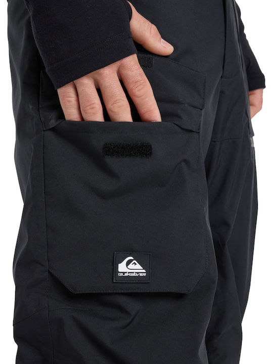 Quiksilver Utility EQYTP03235-KVJ0 Ανδρικό Παντελόνι Σκι & Snowboard Μαύρο