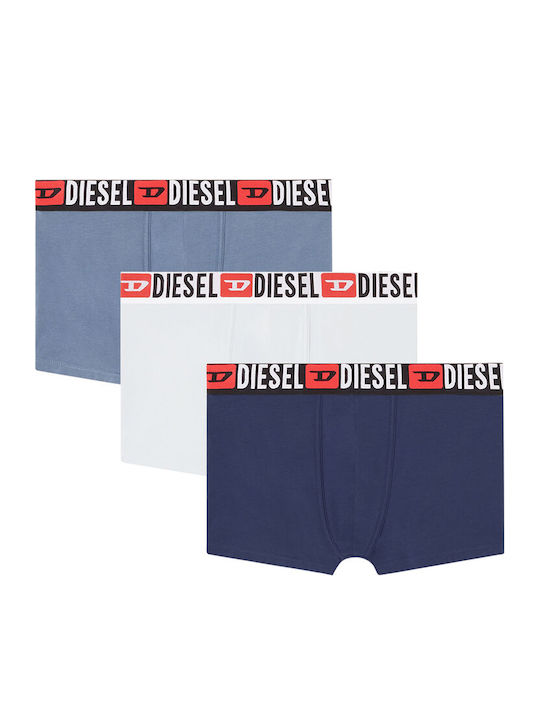 Umbx-damien Herren Boxershorts Red, White, Blue 3Packung