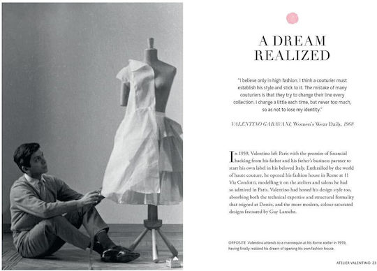 The Story of the Iconic Fashion House, Little Book of Valentino