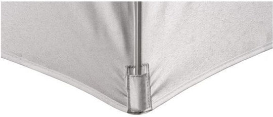 Terra Nation Au Kiri Rpet Folding Beach Umbrella Diameter 1.8m with UV Protection and Air Vent White