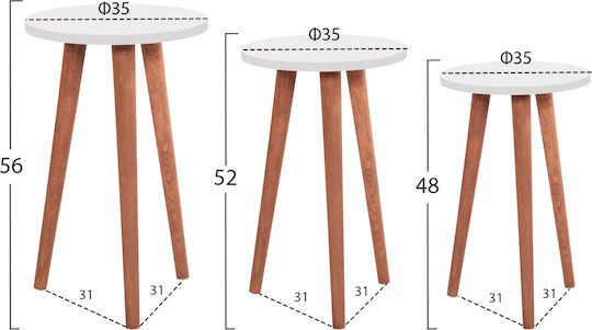HomeMarkt Σετ Σαλονιού 9τμχ HM21297
