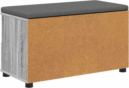 Eingangsmöbel mit Bank Gray Sonoma 80x38x46cm