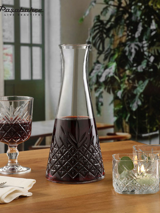 Espiel Timeless Γυάλινη Καράφα Σερβιρίσματος με Πώμα 1000ml 6τμχ Espiel Timeless Γυάλινη Καράφα Σερβιρίσματος με Πώμα 1000ml 6τμχ