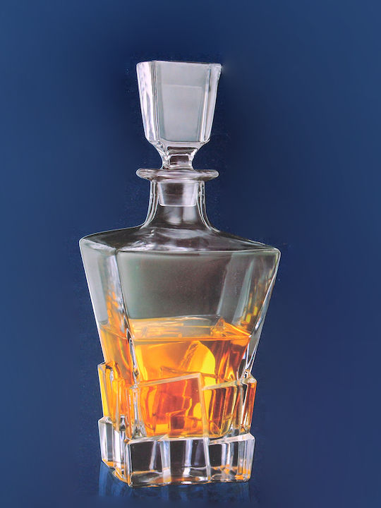 Keskor Γυάλινη Καράφα Σερβιρίσματος με Πώμα 900ml