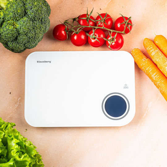 Klausberg Digital Kitchen Scale Up To 10kg White