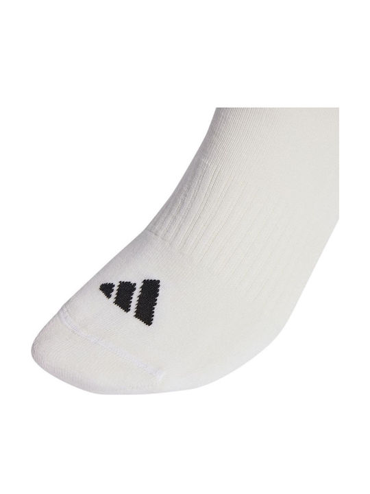 adidas 3-stripes Cushioned Αθλητικές Κάλτσες Λευκές adidas 3-stripes Cushioned Αθλητικές Κάλτσες Λευκές
