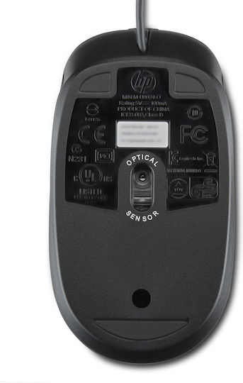 HP 2.9M Ενσύρματο Ποντίκι Μαύρο