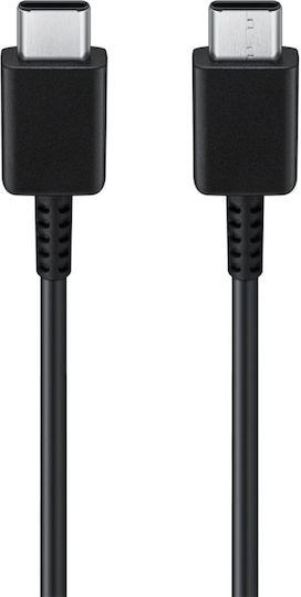 Samsung USB 2.0 Cable USB-C male - USB-C 60W PD Μαύρο 1m SAM-EPDG977BBE/B