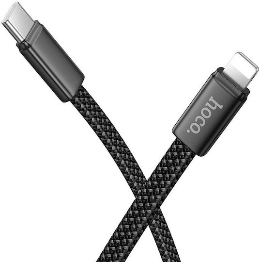 Flat USB 2.0 Cablu USB-C bărbătesc - USB-C 60W Alb 1m