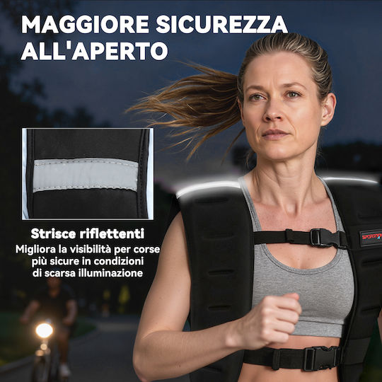 Sportnow Weste mit Gewicht 8kg