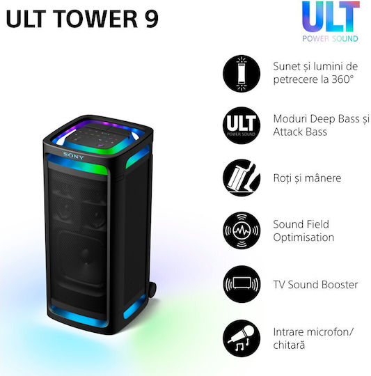 Sony ULT Tower 9DC Schwarz Lautsprecher