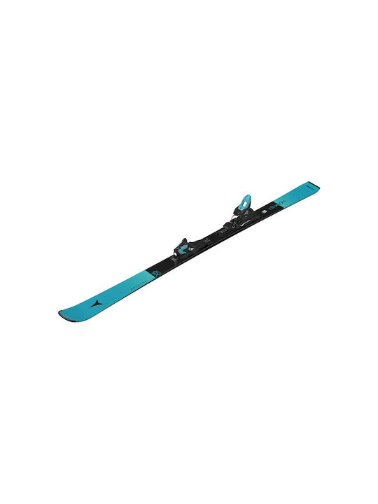 Atomic Redster Ski Schuhe in Schwarz Farbe mit Bindungen