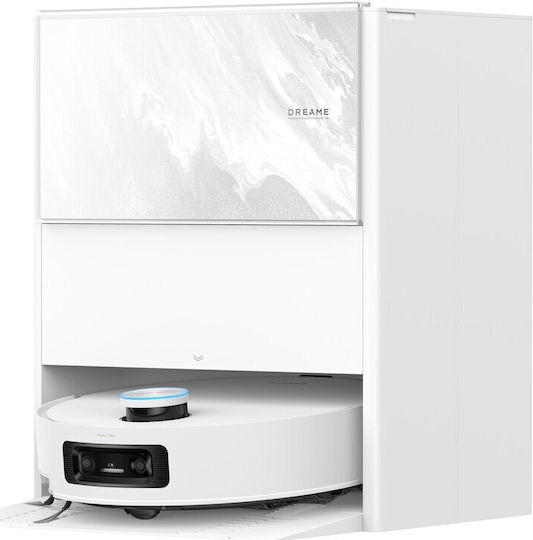 Aqua10 Ultra Track Robot Vacuum Cleaner with Laser Mapping and 25000Pa Suction Power White