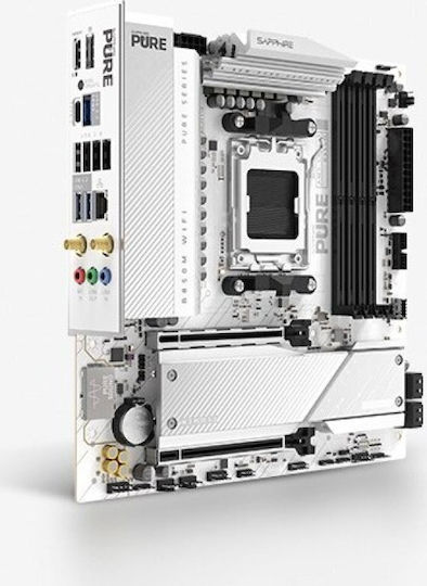 Sapphire Pure B850M WIFI Motherboard Micro ATX με AMD AM5 Socket 52123-02-40G