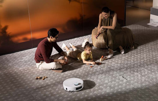 Dreame Aqua10 Ultra Track Complete Roboter-Staubsauger mit Laser-Kartierung und 25000Pa Saugkraft Weiße