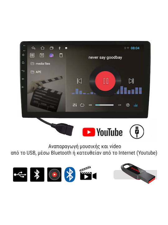 Kirosiwa Car Audio System for Nissan Note 2004-2013 (Bluetooth/USB/AUX/WiFi/GPS/Apple-Carplay/Android-Auto) with Touch Screen 7"