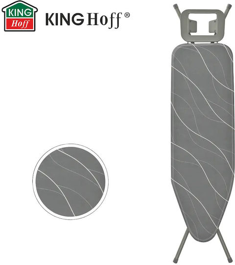 KING Hoff Гладилница За Парна Ютия Компактна 114x35.5см