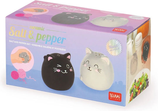 Legami Set Sare Piper Pisicuțe Salt Pepper Kitty Couple Sap0001