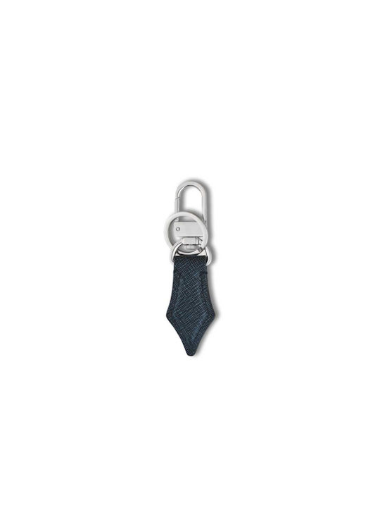 MontBlanc Μπρελόκ Nib Sartorial Δερμάτινο Μπλε
